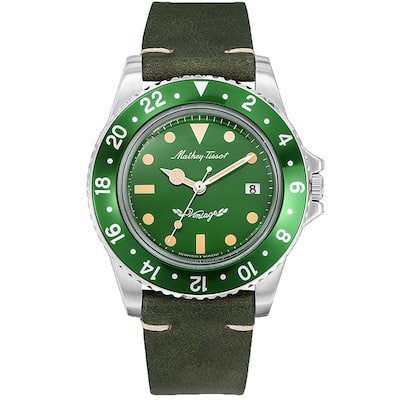 Mathey Tissot Men's Vintage Green Dial Watch - H900ALV - 6 (36)