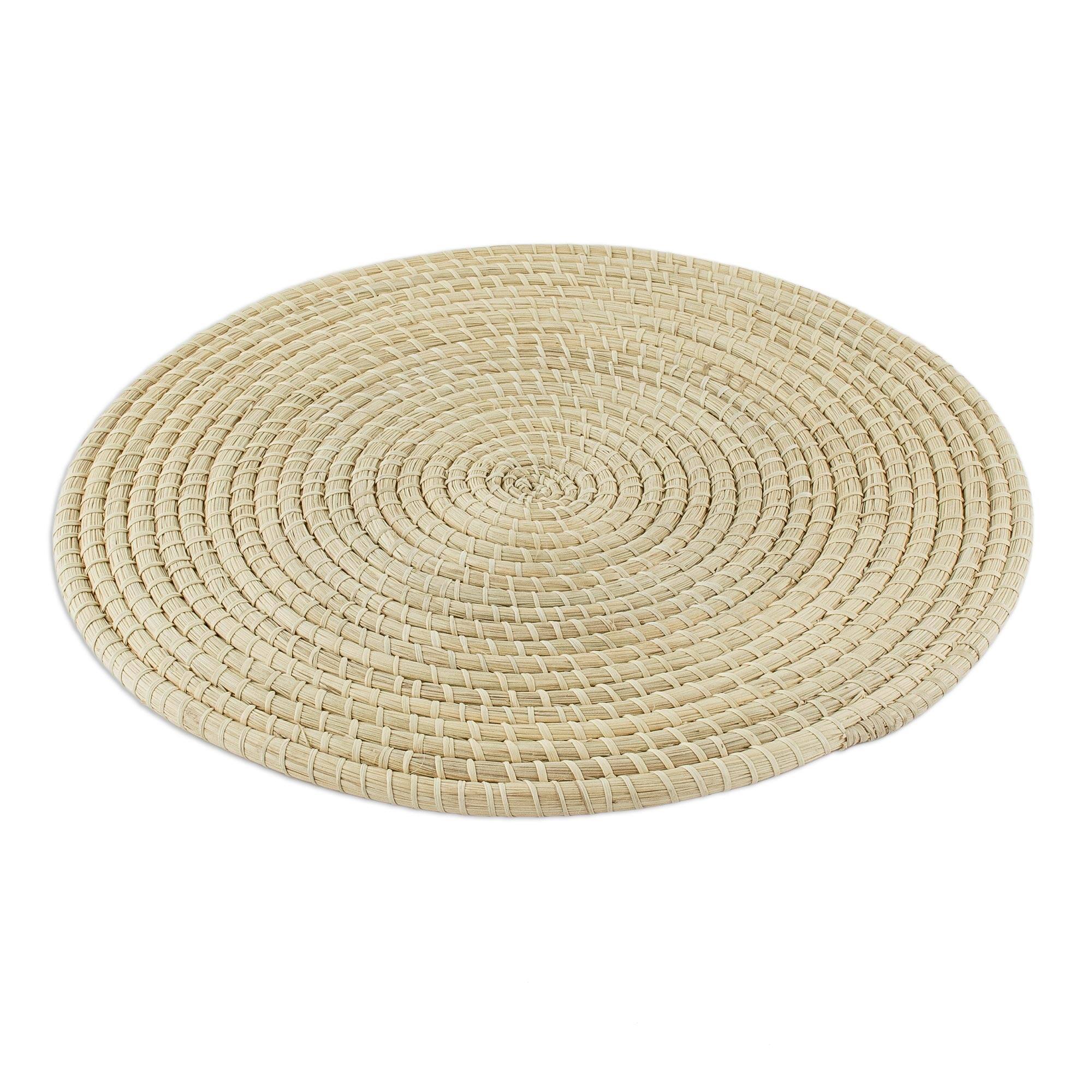 Novica Handmade Natures Way Natural Fiber Placemats (Set Of 4) Bed