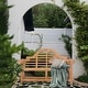preview thumbnail 1 of 5, Chic Teak Lutyens Teak Wood Outdoor Garden & Patio Double Bench