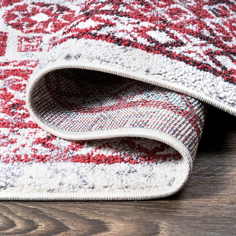 JONATHAN Y Dhiya Cottage Medallion Area Rug