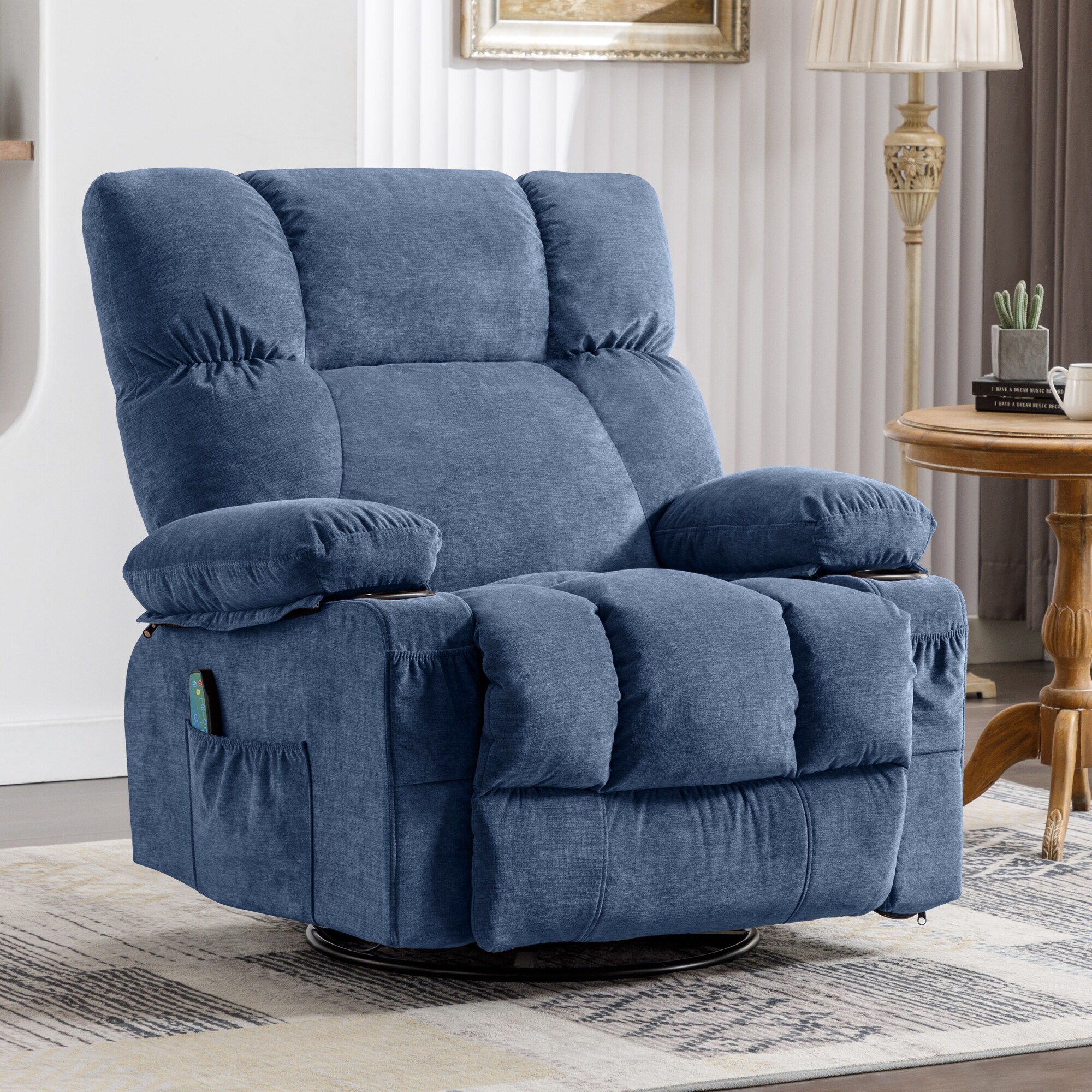 Big and tall swivel rocker recliner clearance