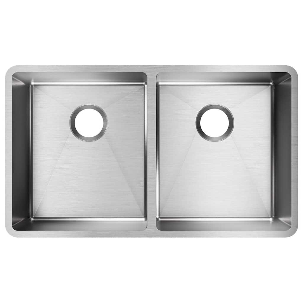 Elkay Crosstown 31-1/2" Undermount Double Basin Stainless Steel