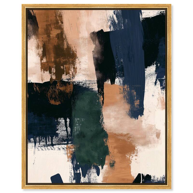 Painted Paradox Canvas by Art Remedy - 24" x 30" - Gold