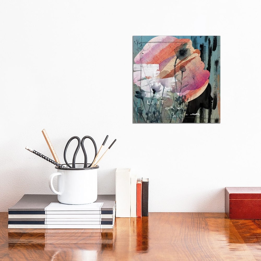 iCanvas "Turban Blue" by Nikki Chu Canvas Print