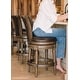 preview thumbnail 20 of 110, Maven Lane 31" Pullman Swivel Bar Height Kitchen Stool