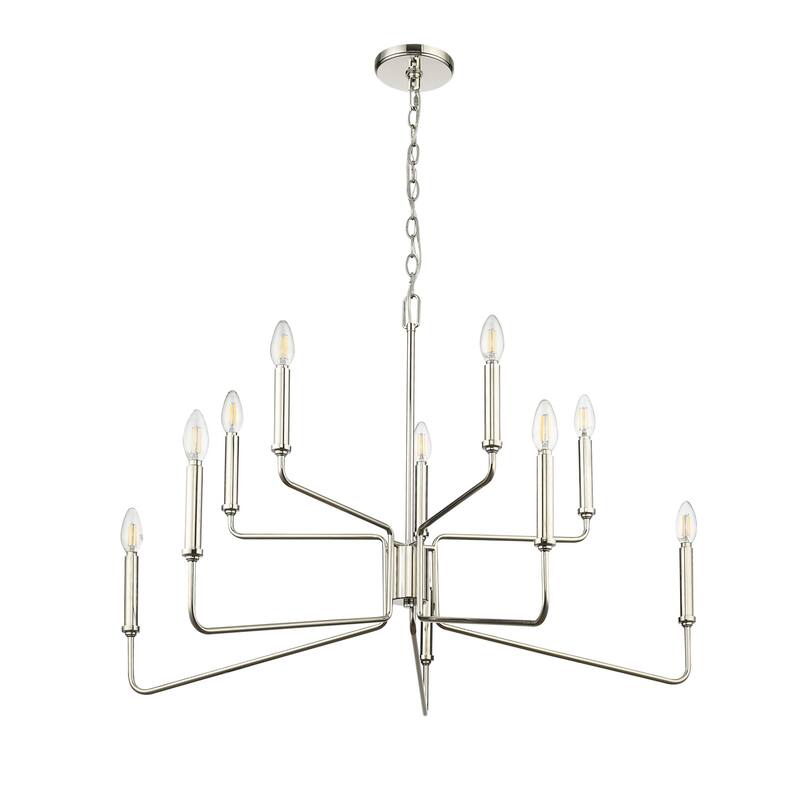 Millennium Lighting 29010 Raven 10 Light 36" Wide Taper Candle Style