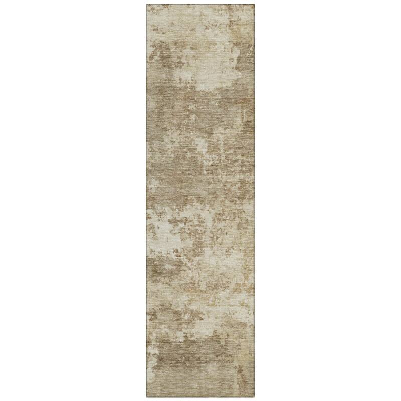 Machine Washable Indoor/ Outdoor Modern Jenna Chantille Rug