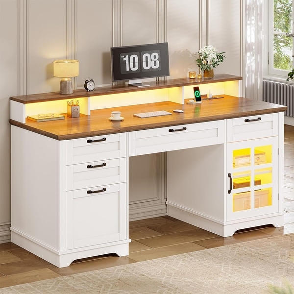 Executive Desk Drawers Home Office Desk Storage Cabinet - On Executive Desk Drawers Home Office Desk Storage Cabinet - On