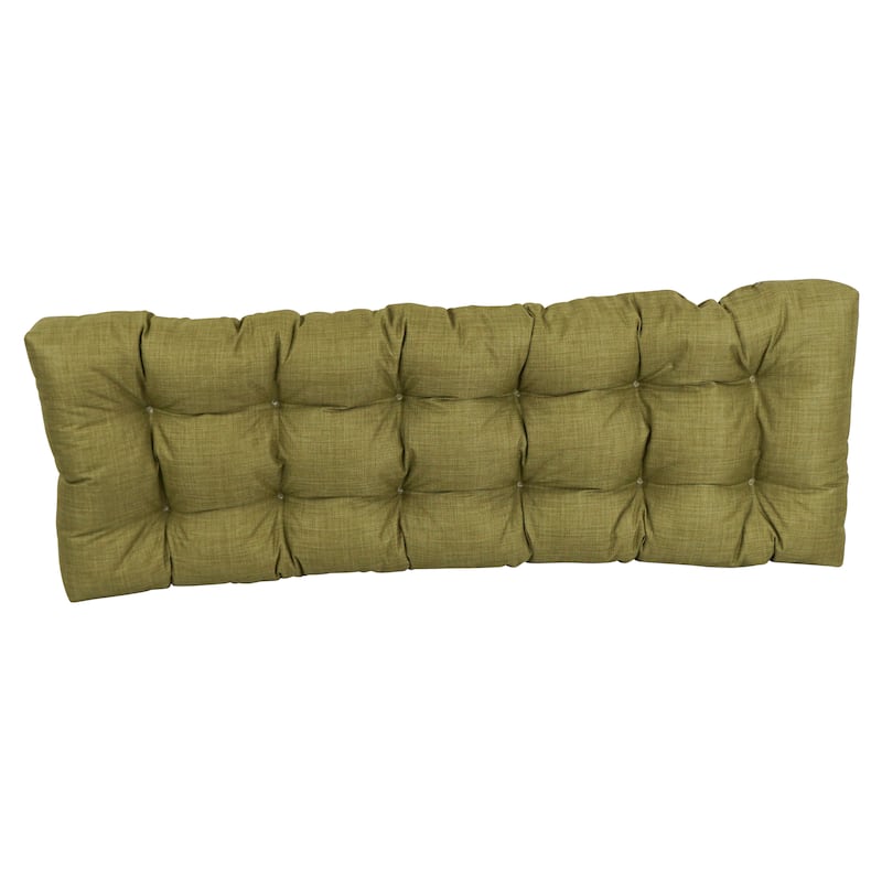 Tufted Indoor/Outdoor Bench Cushion (Multiple widths from 46 to 60 inch)