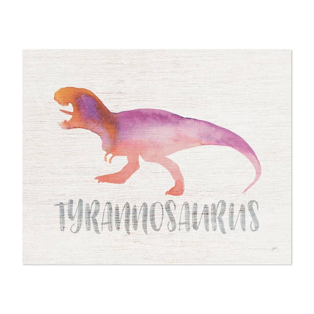 Roar II Typography Animals Watercolor Art Print/Poster