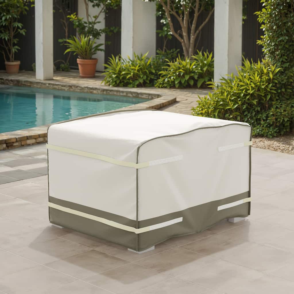 Corvus Sirio Multi-Purpose Velcro Cover for Outdoor Club Chair – for Chairs up to 40.9" W - 40.94" x 34.65"