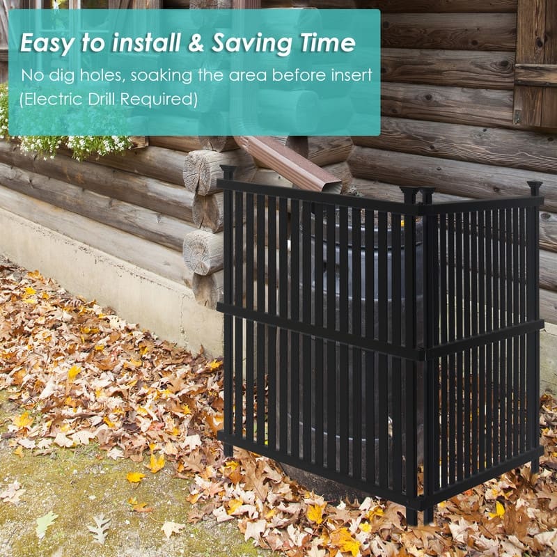 2PCS Privacy Fence Panels Screen Outside