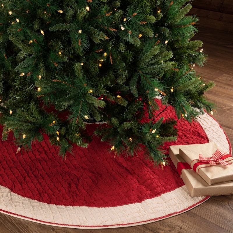 Chenille christmas bedding