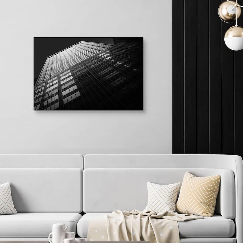 Gotham Monolith by Mark Timothy Canvas Art Print