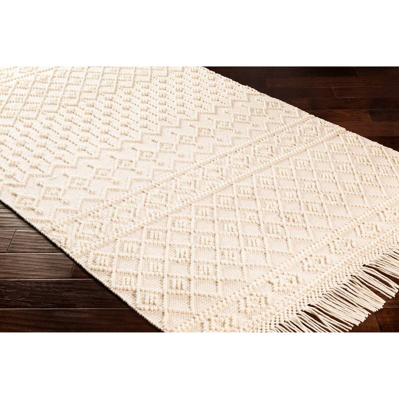 Livabliss Capetian Handmade Modern Farmhouse Wool Area Rug