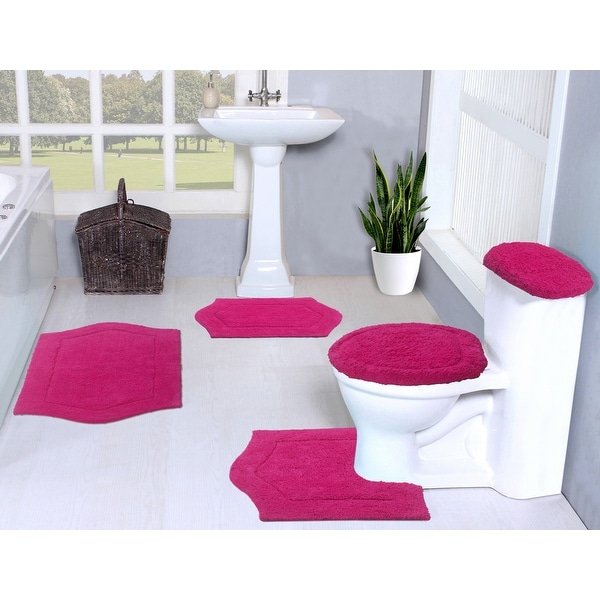 5 piece bathroom rug sets discount