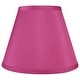 preview thumbnail 53 of 88, Hardback Faux Silk Conical Lamp Shade, 5 inch Top, 9 inch Bottom, 7 inch Slant