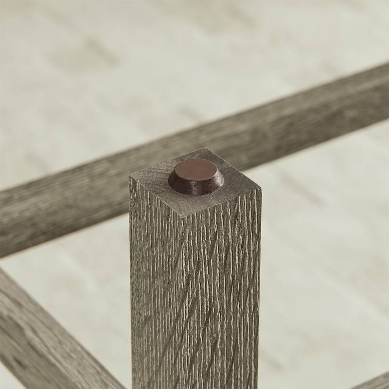 59" Counter Height Bar Table Set with Power Outlet, Industrial Breakfast Table with 3 Stools, 4 Piece Bar Table and Chairs Set