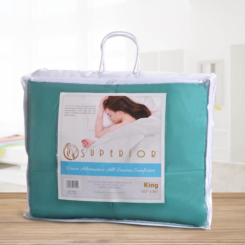 Superior Classic Comforter Reversible Down Alternative Bedding