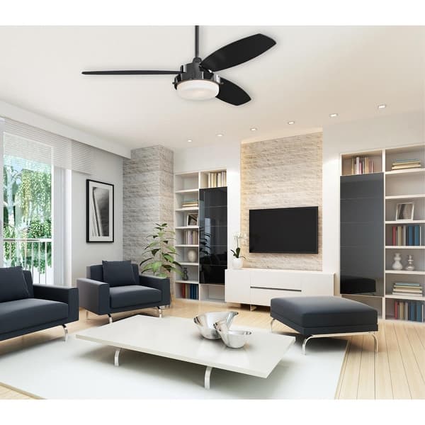 slide 2 of 44, Westinghouse Alloy 52-Inch Indoor Ceiling Fan with LED Light Kit