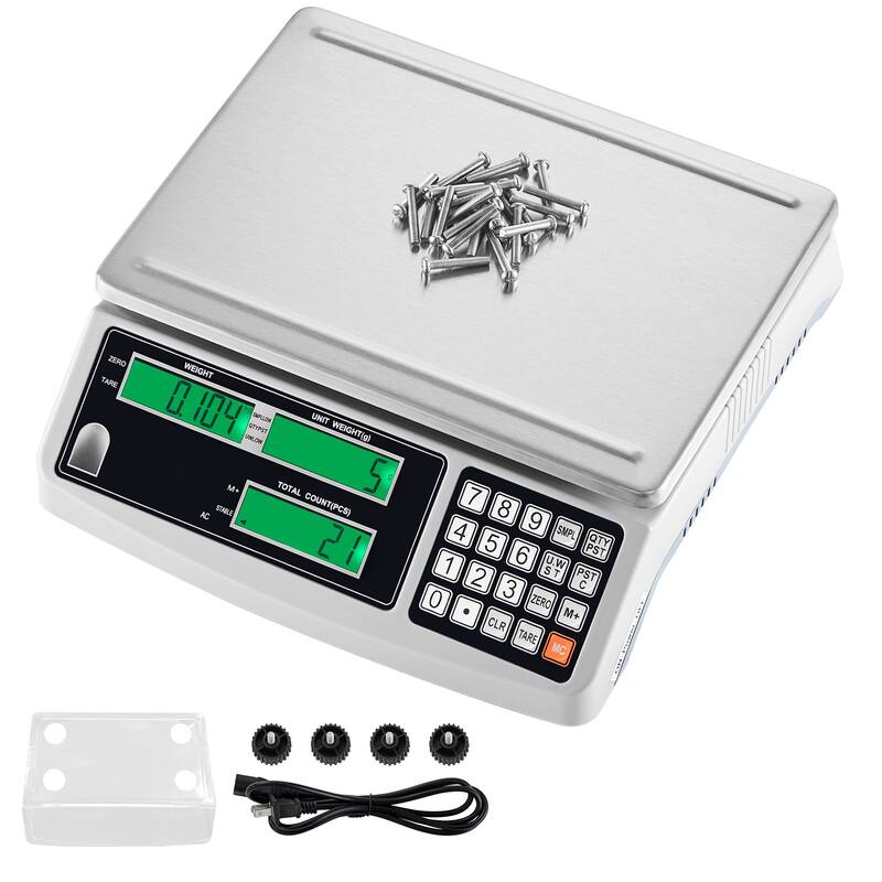 Industrial Counting Scale Inventory Counting Scale Kitchen Jewelry Scale with RS232 Port and LCD Screen