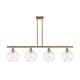 Option Brushed Brass / Clear Water Glass