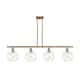 Option Brushed Brass / Clear Water Glass