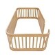 preview thumbnail 11 of 9, Twin Size Wood Floor Bed Frame with Fence