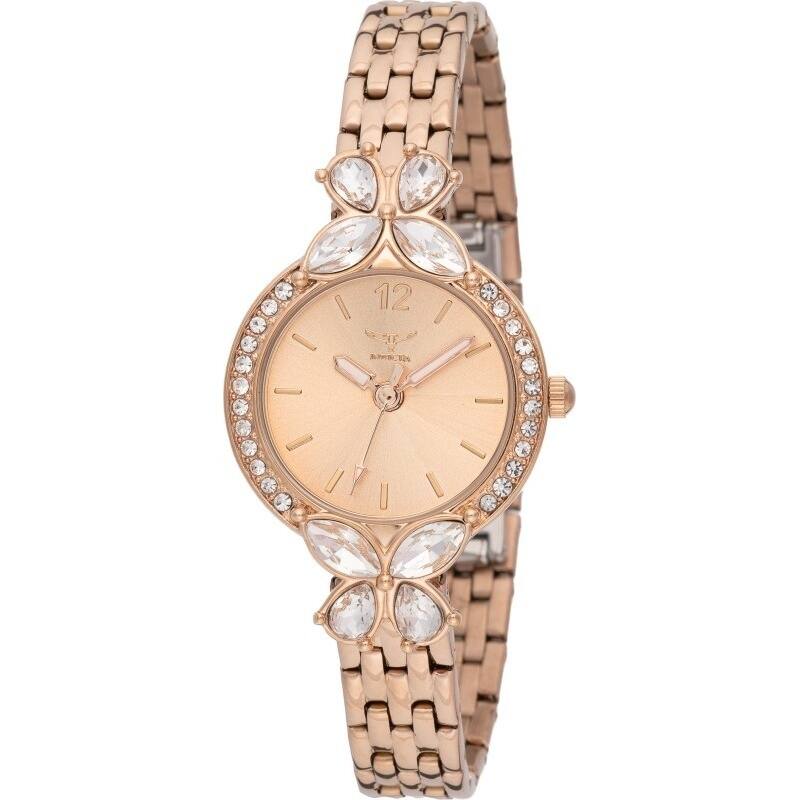 Invicta Women's 69108 Wildflower Quartz PC21S Copper Dial Watch - Rose Gold