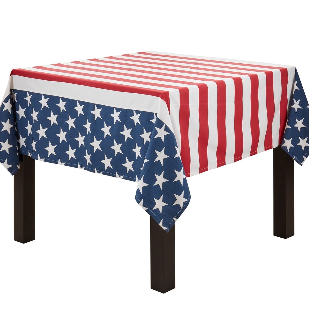 American Flag Design Tablecloth