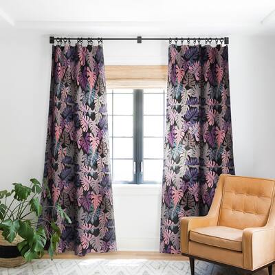Blackout Phoenix Tropical Pink Made-to-Order Curtain Panel (One Panel)