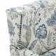 preview thumbnail 21 of 85, 2 Set Transitional Patterned Wingback Accent Chairs with NailHead