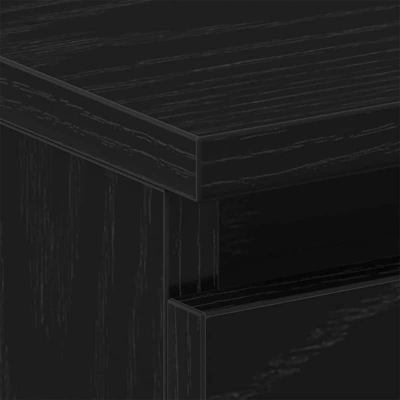 vidaXL Bedside Cabinet Engineered wood