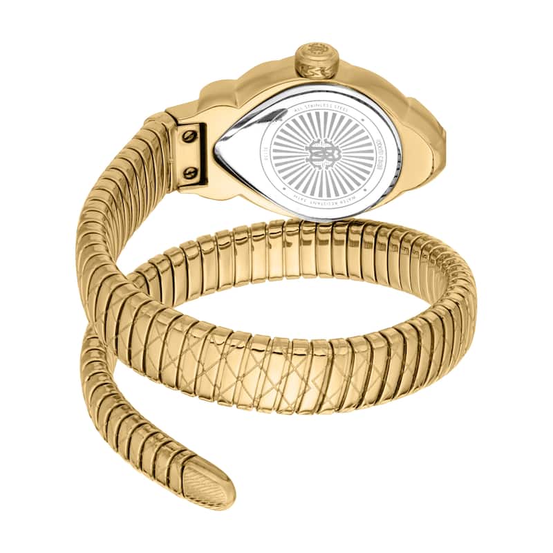 Roberto Cavalli Women's RC5L110M0045 Quartz Watch - Gold-Tone