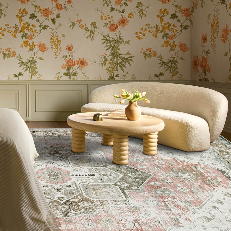 Bohemian Faux Cashmere Rug