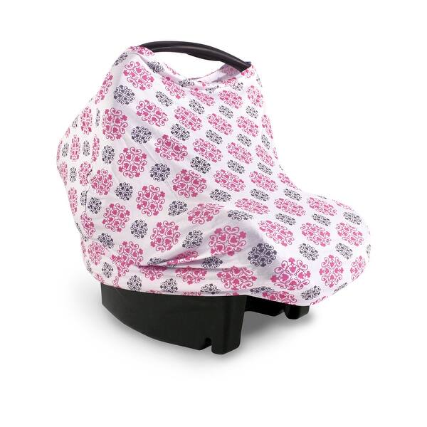 slide 1 of 1, Yoga Sprout Baby Girl Multi-use Car Seat Canopy, Medallion, One Size - Medallion Medallion