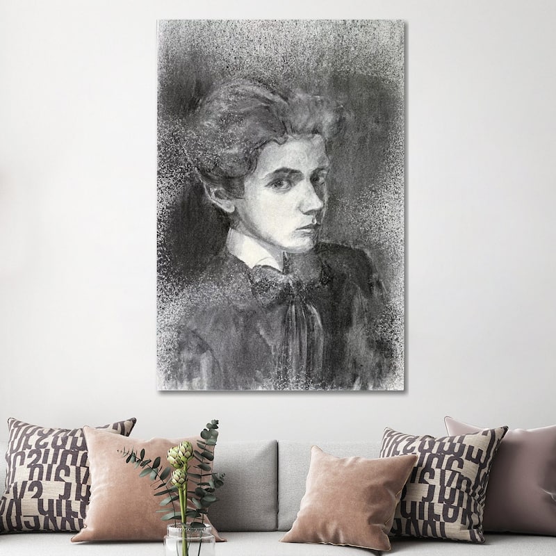 iCanvas "Self-Portrait IV" by Egon Schiele Canvas Print