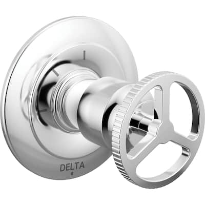 Delta T11858 Trinsic Three Function Diverter Valve Trim with Wheel