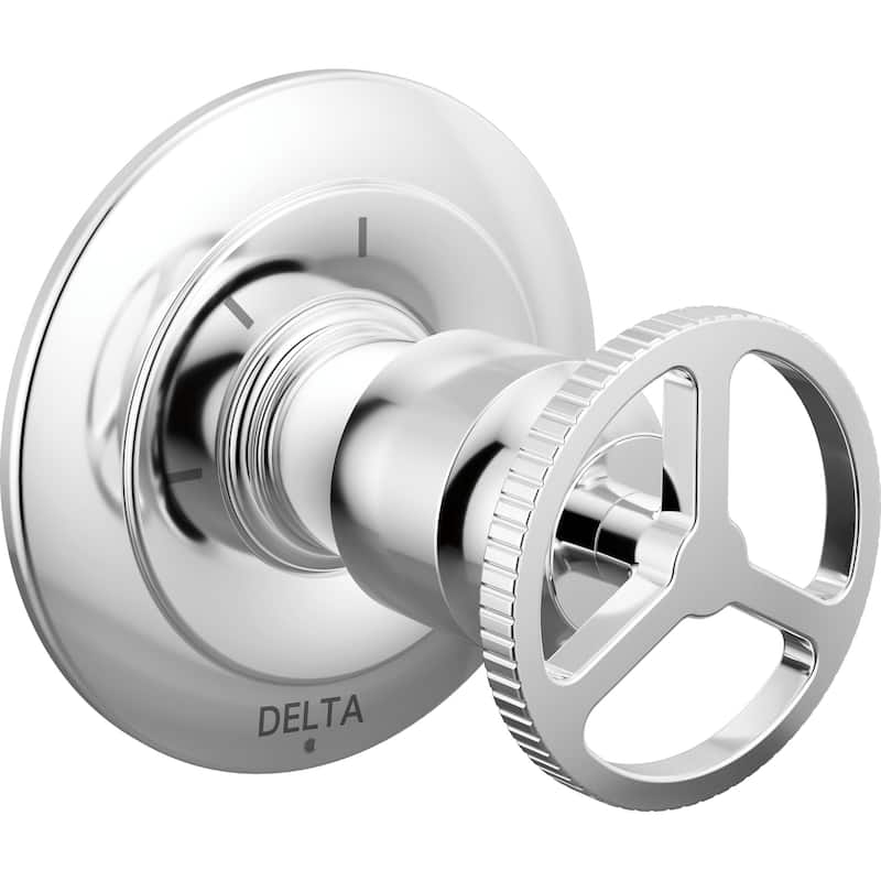 Delta T11858 Trinsic Three Function Diverter Valve Trim with Wheel - Chrome