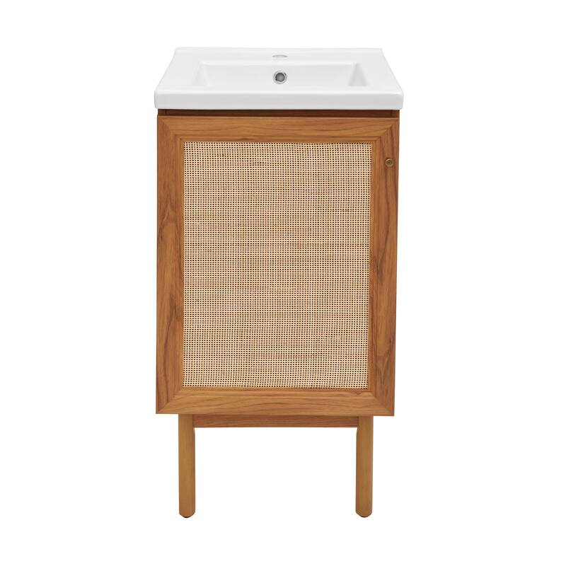 Classe Bathroom Vanity in Oak