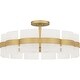 preview thumbnail 2 of 6, Sweeney 6-Light Soft Gold Semi-Flush Mount