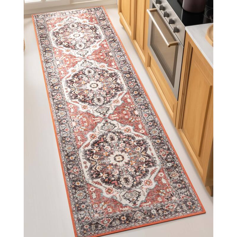 Well Woven Kings Court Zazzu Traditional Medallion Oriental Area Rug