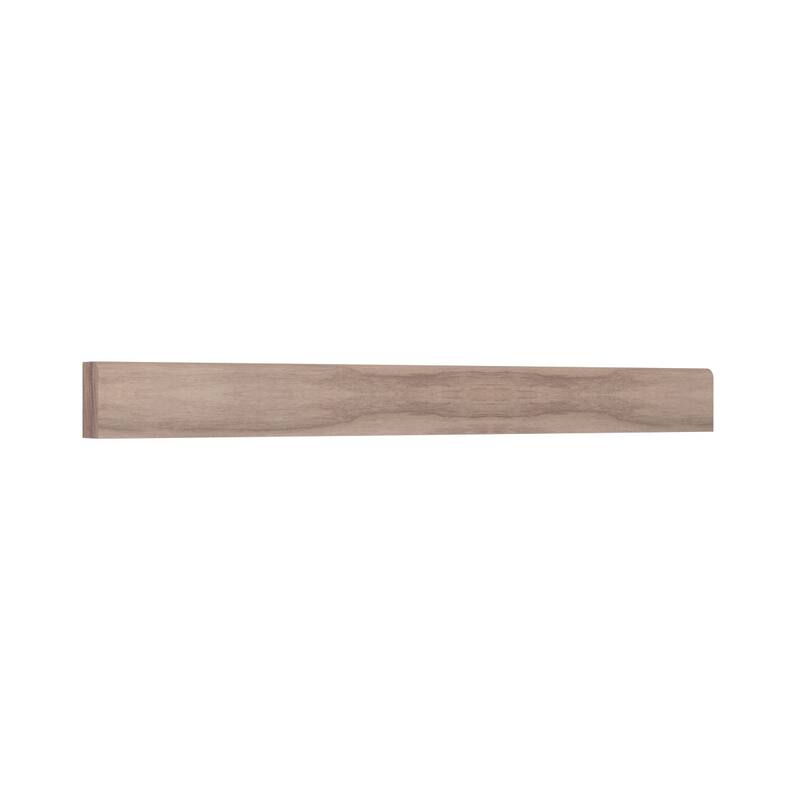 WM52: 7/16-in D x 3/4-in W x 96-in L Americraft Solid Hardwood Stain Grade Shoe Moulding