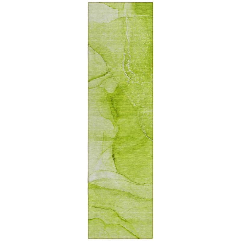 Allus Artistic Abstract Weather Resistant Timeless Fusion Outdoor Rug