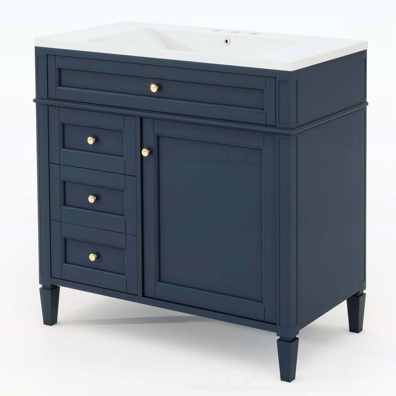 36'' Bathroom Vanity with Top Sink