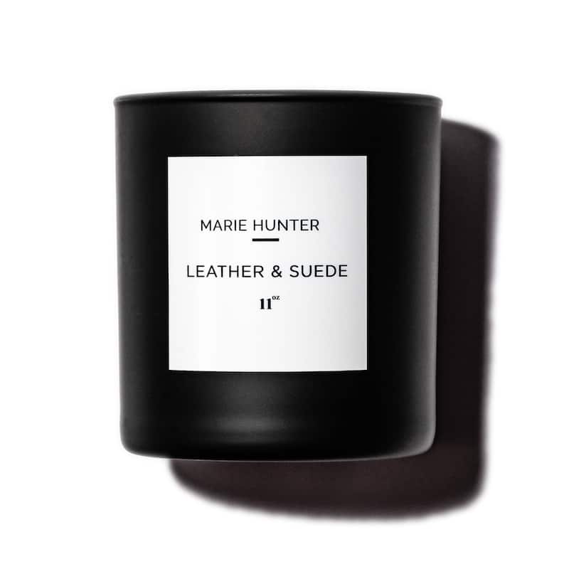 Marie Hunter Leather & Suede Signature Candle 11oz