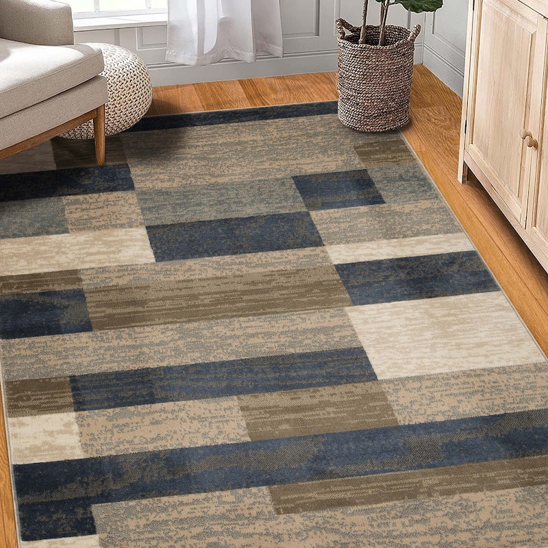 Superior Rockwood Patchwork Indoor Area Rug or Runner