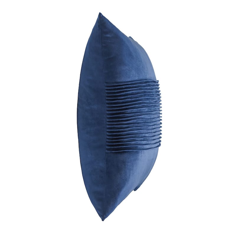 StyleCraft Dann Foley - Tuxedo - Velvet Tux Pleat Pillow