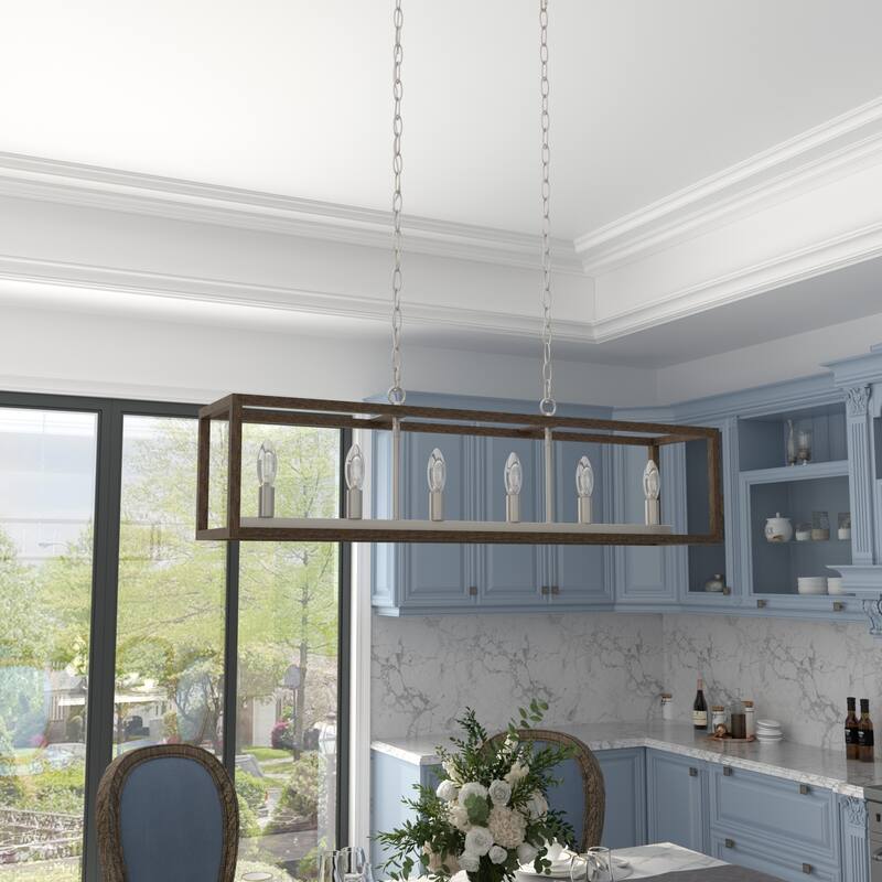 Allegray Kitchen Island Pendant Lights Linear Chandelier -UL Certified