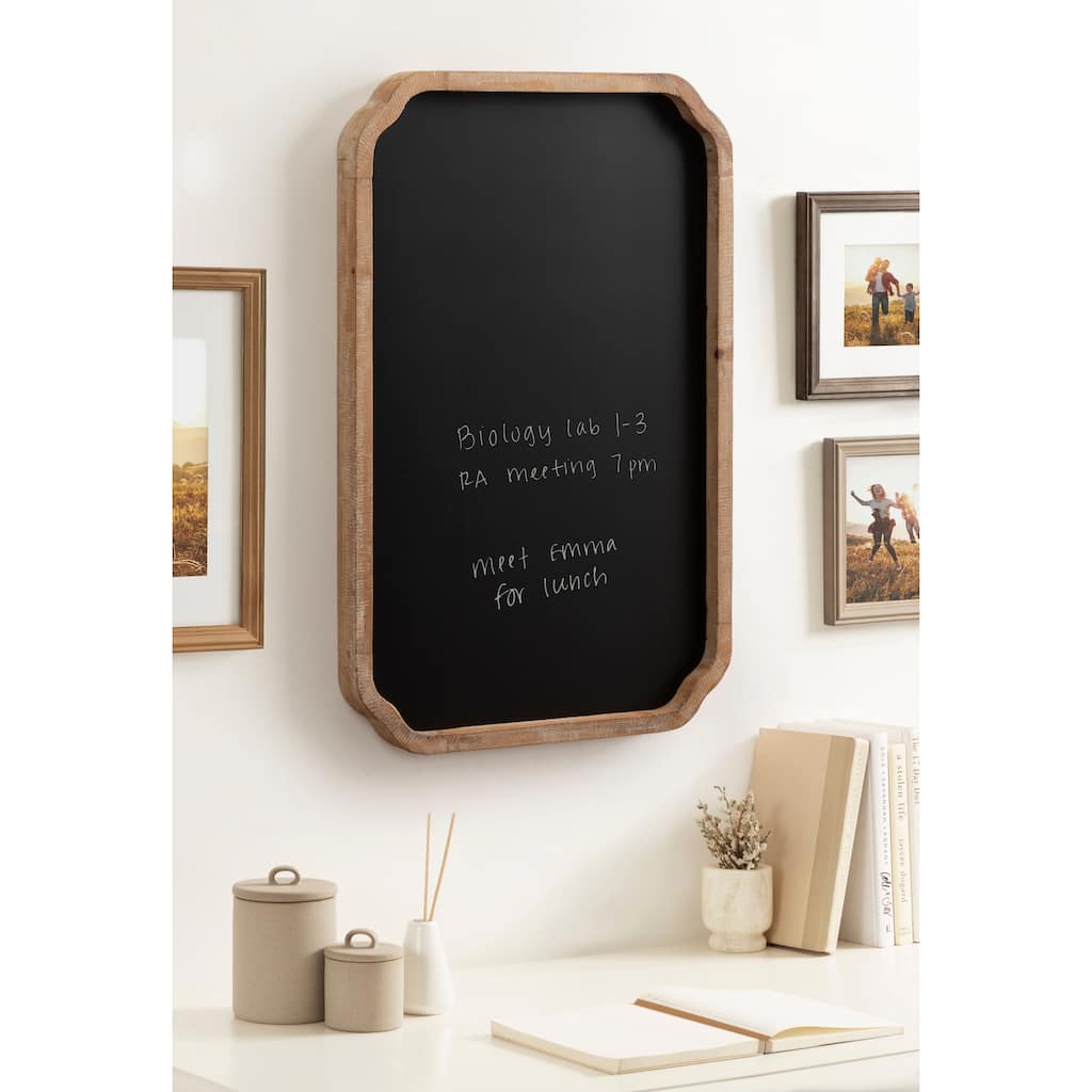 Kate and Laurel Marston Wood Framed Chalkboard - 20x30